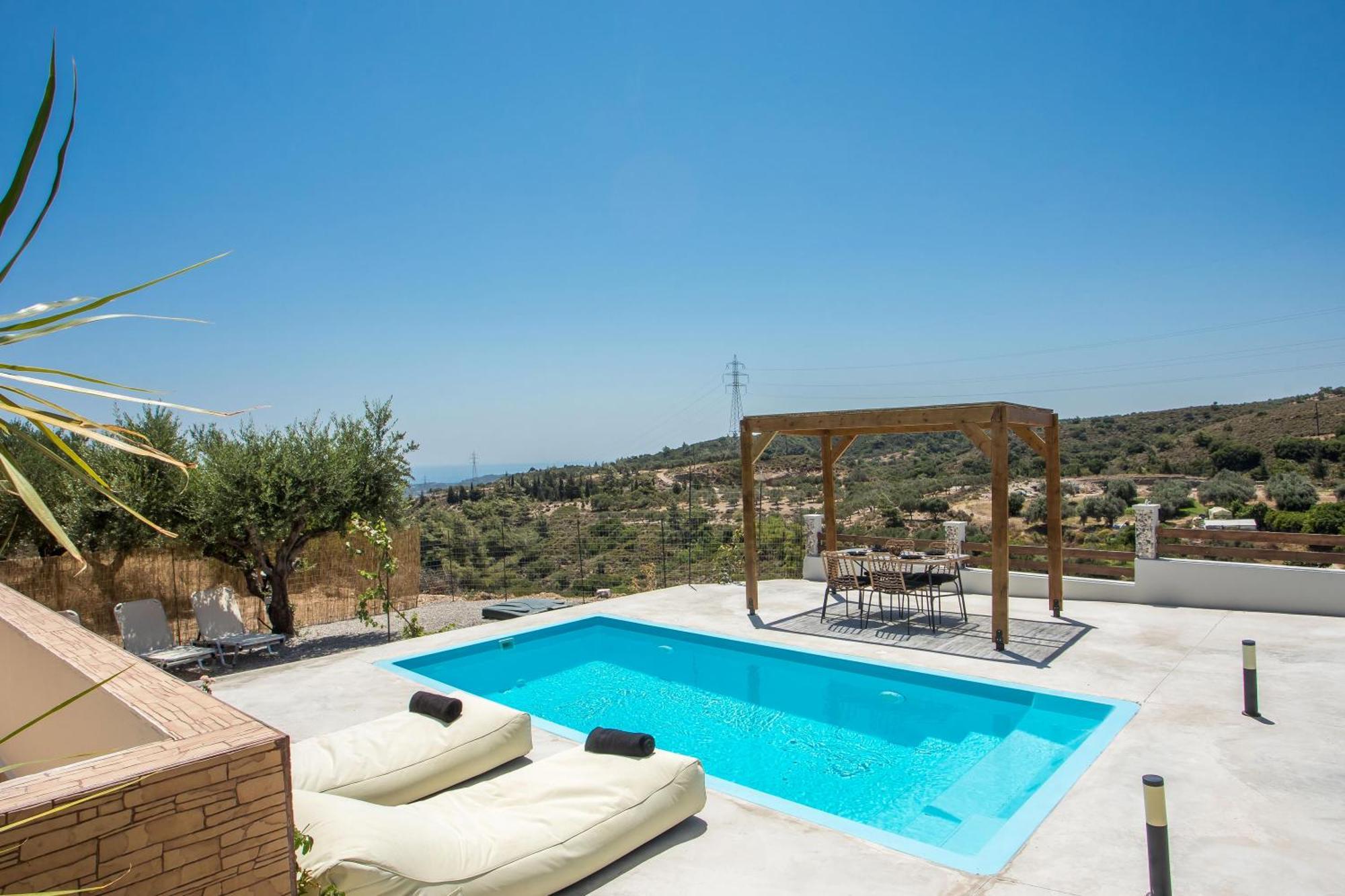 Villa Tranquility Psinthos Экстерьер фото