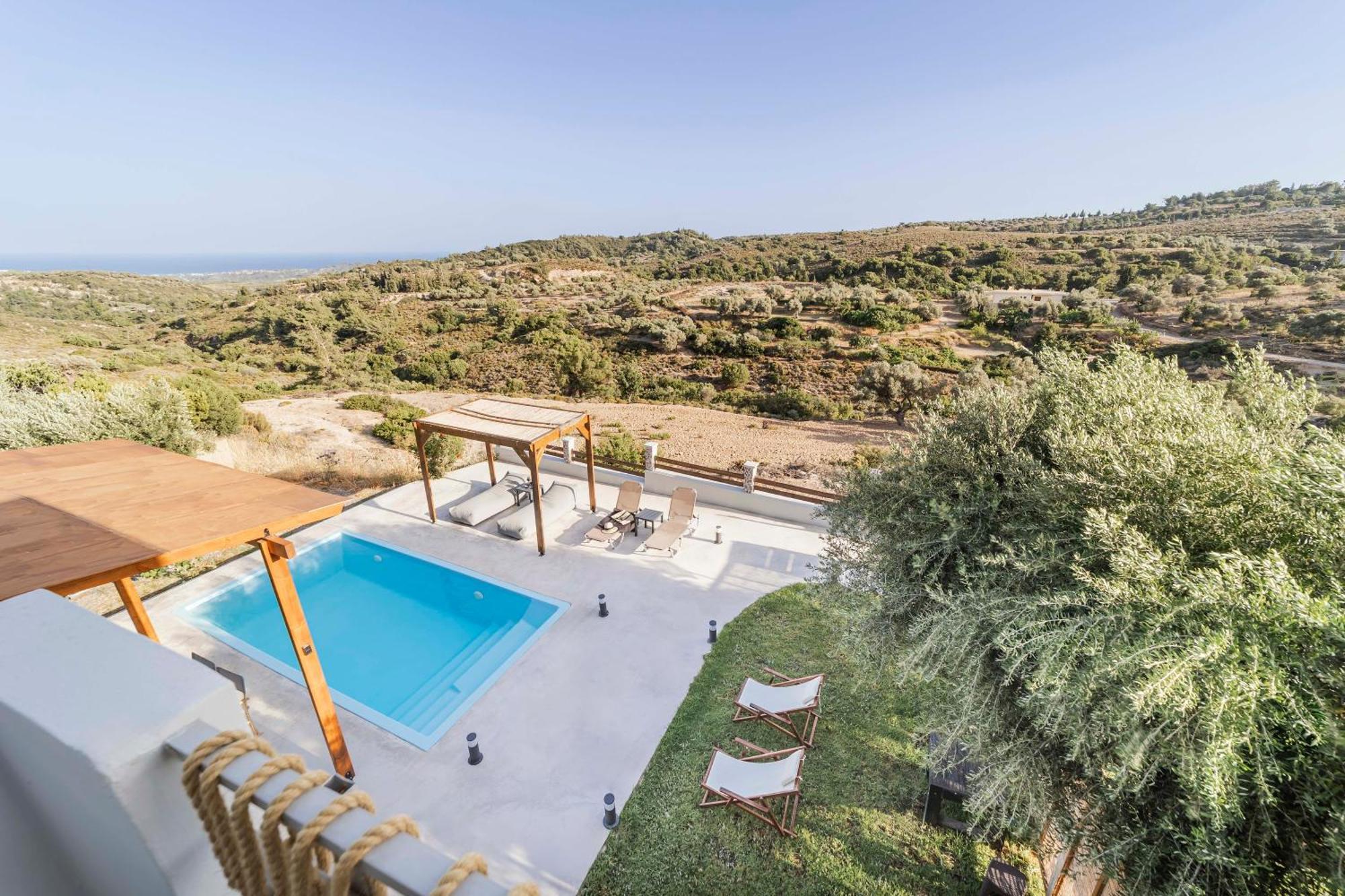 Villa Tranquility Psinthos Экстерьер фото