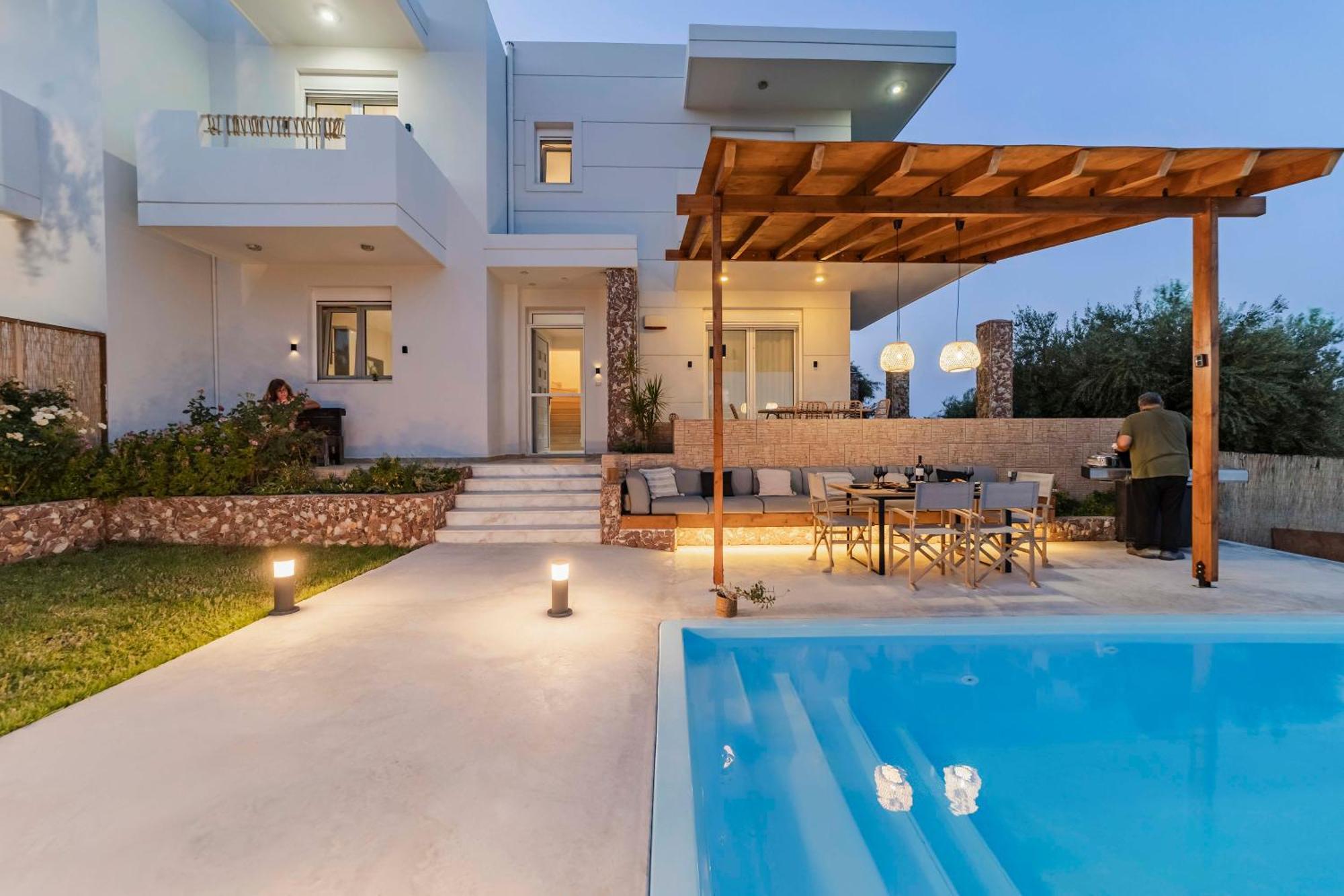 Villa Tranquility Psinthos Экстерьер фото