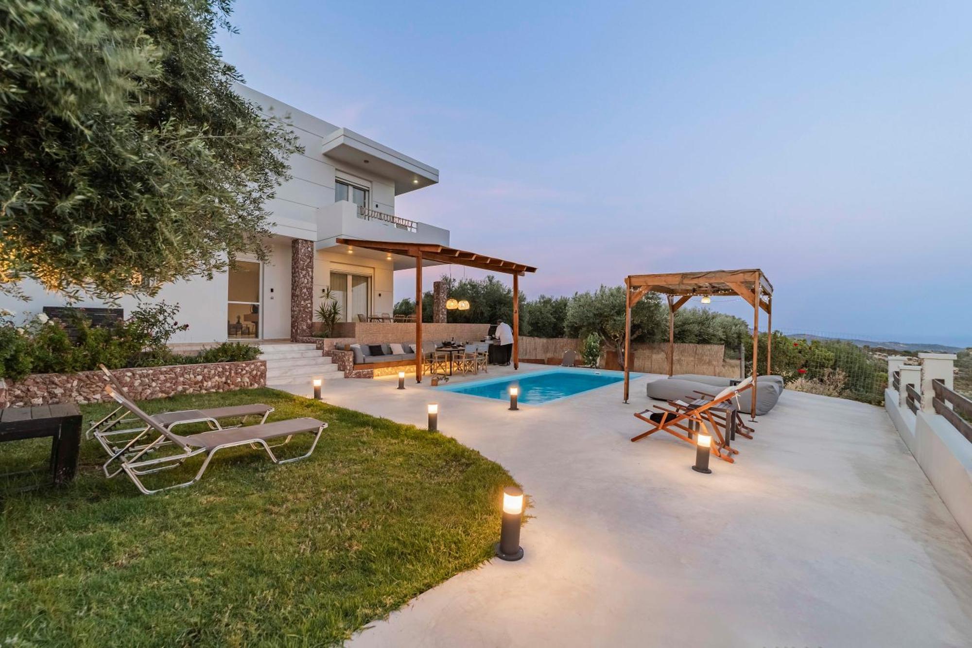 Villa Tranquility Psinthos Экстерьер фото