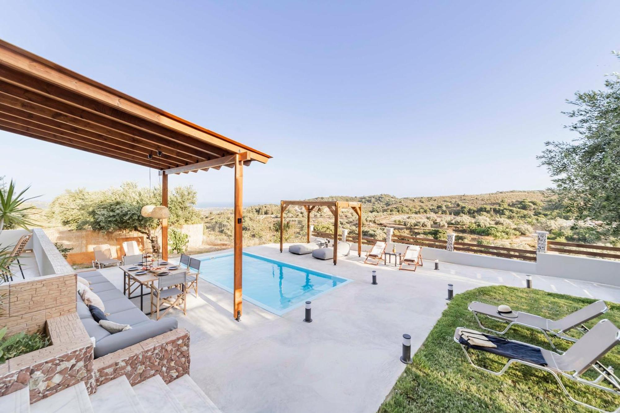 Villa Tranquility Psinthos Экстерьер фото